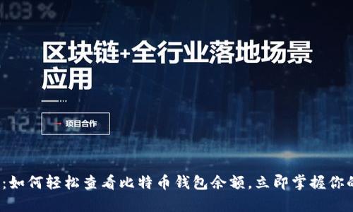 2025必看：如何轻松查看比特币钱包余额，立即掌握你的财富动态