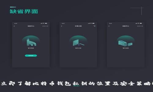 立即了解比特币钱包私钥的位置及安全策略！